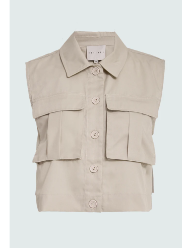 Desires DSFaye Cropped Vest - DE9399