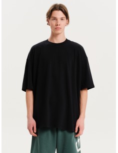 EMERSON Oversized Navy Blue T-shirt - 251.EM33.100
