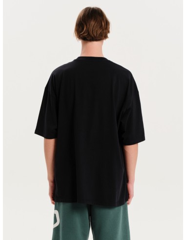 EMERSON Oversized Navy Blue T-shirt -...