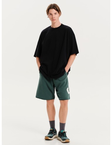 EMERSON Oversized Navy Blue T-shirt -...