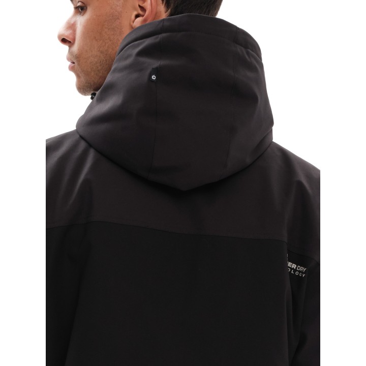 EMERSON ΜΠΟΥΦΑΝ ΜΕ ΚΟΥΚΟΥΛΑ BLACK/BLACK - 232.EM10.73