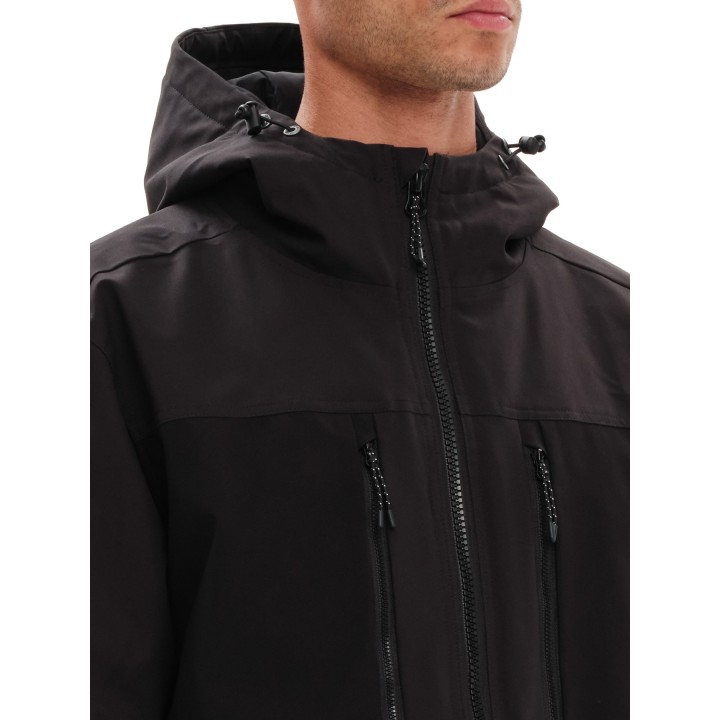 EMERSON ΜΠΟΥΦΑΝ ΜΕ ΚΟΥΚΟΥΛΑ BLACK/BLACK - 232.EM10.73