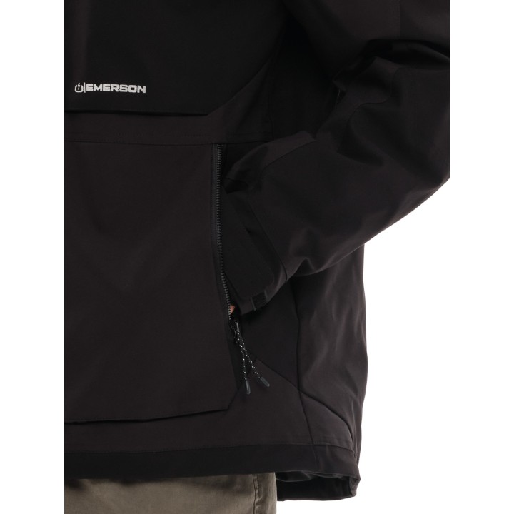 EMERSON ΜΠΟΥΦΑΝ ΜΕ ΚΟΥΚΟΥΛΑ BLACK/BLACK - 232.EM10.73
