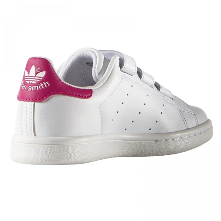 Adidas Originals Stan Smith CF C Kid's Shoes -White/Bold Pink (B32706)| urbanfashion.gr