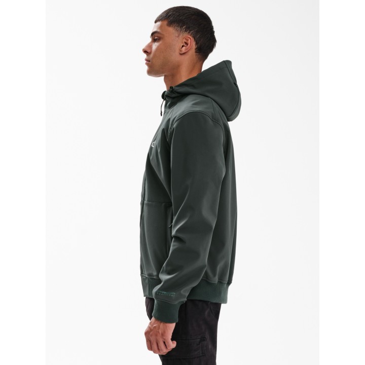 EMERSON ΜΠΟΥΦΑΝ BONDED BOMBER ΜΕ ΚΟΥΚΟΥΛΑ DARK GREEN-  232.EM11.78