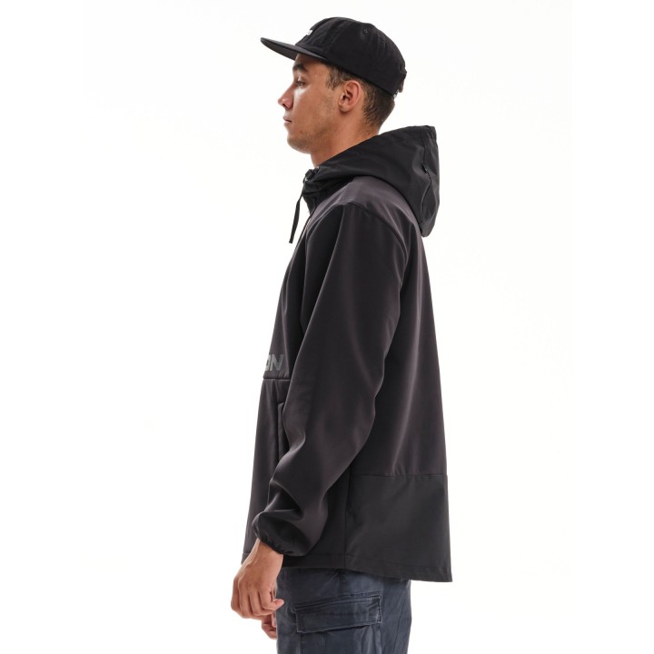 EMERSON ΜΠΟΥΦΑΝ BONDED ΜΕ ΚΟΥΚΟΥΛΑ BLACK/GREY-  232.EM11.99