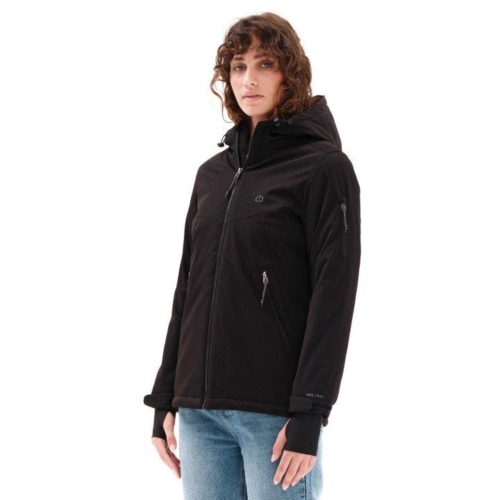 EMERSON ΜΠΟΥΦΑΝ ΜΕ ΚΟΥΚΟΥΛΑ BLACK- 232.EW10.70