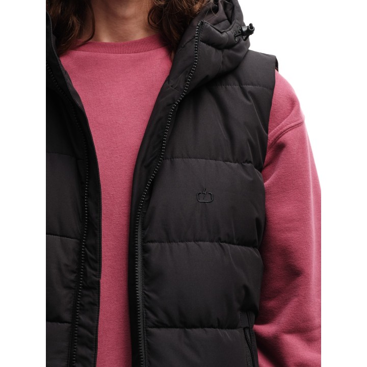 EMERSON ΜΑΚΡΥ ΑΜΑΝΙΚΟ ΜΠΟΥΦΑΝ PUFFER BLACK- 232.EW10.93