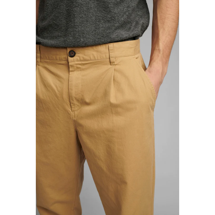 ANERKJENDT COTTON PLEAT PANT INCENSE- 900474