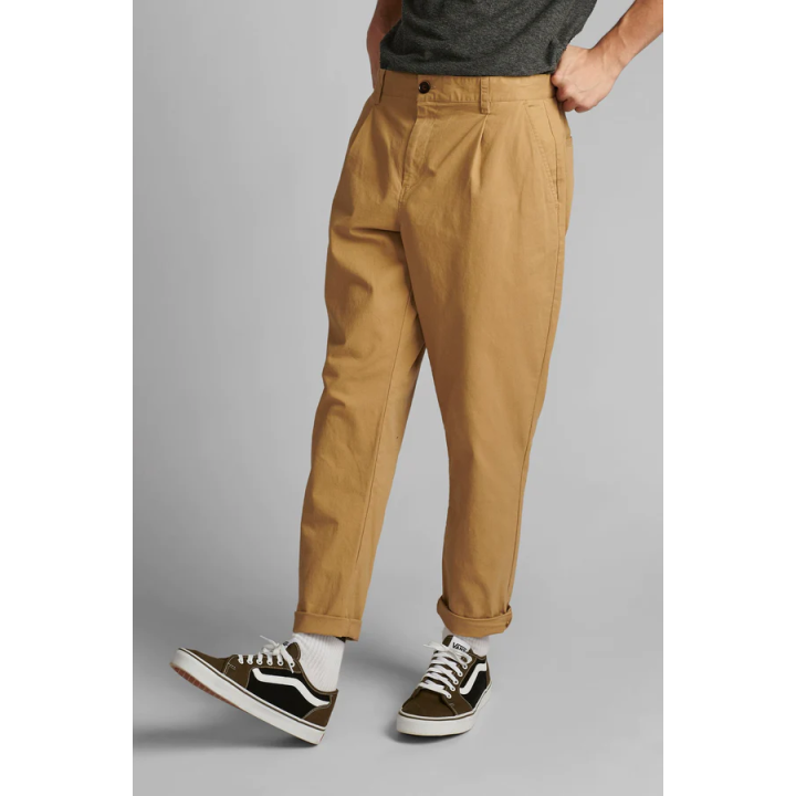 ANERKJENDT COTTON PLEAT PANT INCENSE- 900474