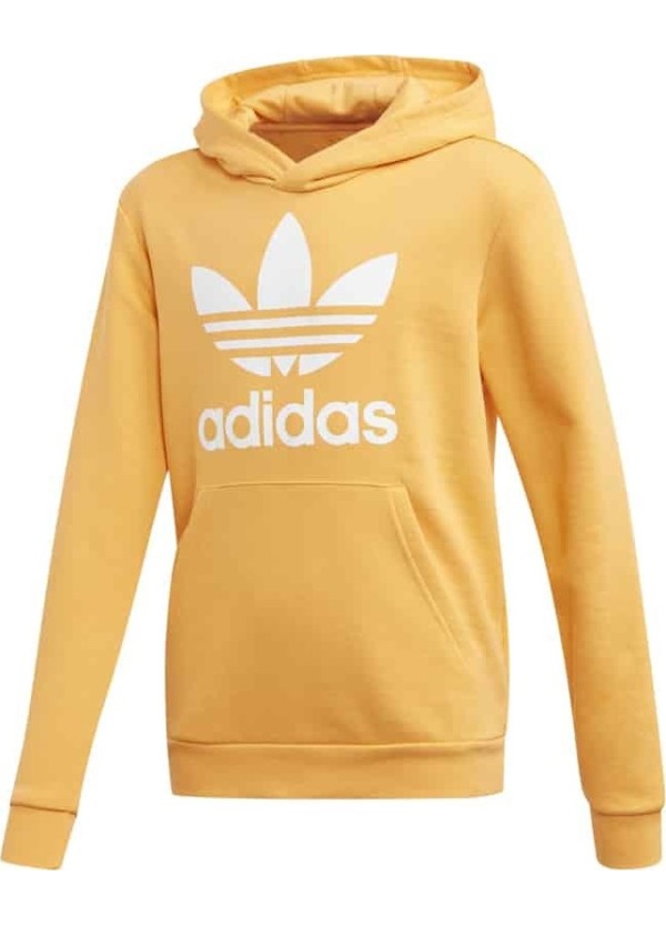 Adidas Originals Trefoil Hoodie Junior/yellow -ED7815