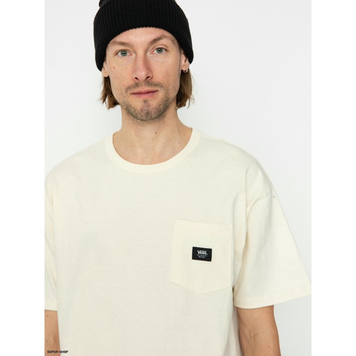 Vans T-Shirts Off The Wall II Pocket SS Antique White- VN000G3Y3KS1