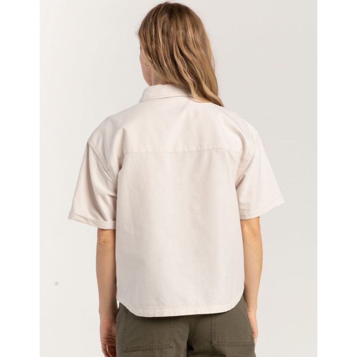 Vans Wovens MCMILLAN SS TOP ABC White -VN000F74WHT1
