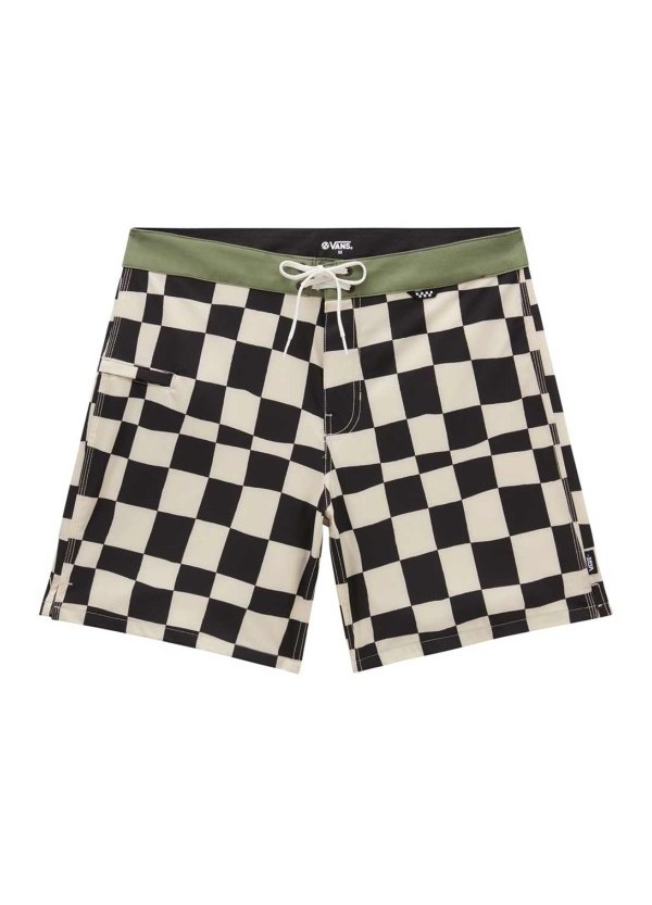 Vans Daily Check Boardshort Oatmeal/Black-VN0007XSZO21