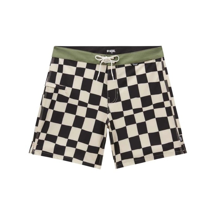 Vans Daily Check Boardshort Oatmeal/Black-VN0007XSZO21