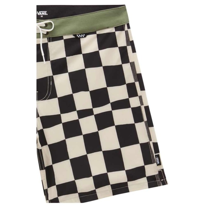 Vans Daily Check Boardshort Oatmeal/Black-VN0007XSZO21