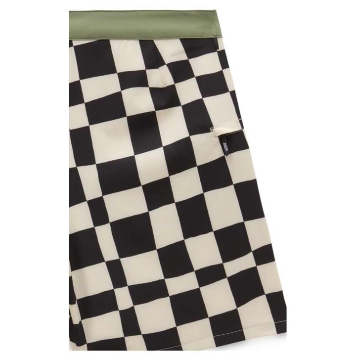 Vans Daily Check Boardshort Oatmeal/Black-VN0007XSZO21
