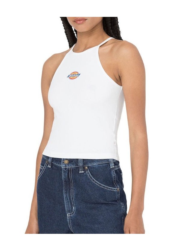 DICKIES Top Chain Lake Vest Tank White - DK0A4XNPWHX1