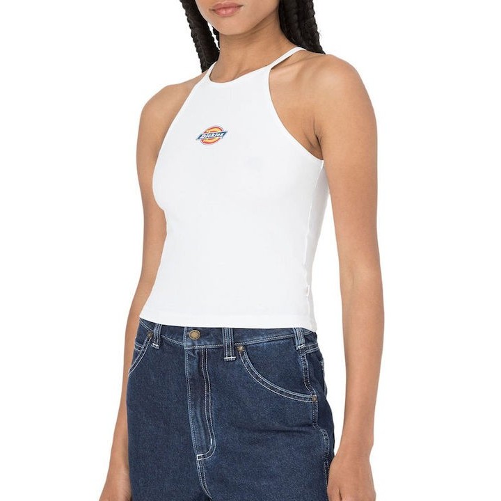 DICKIES Top Chain Lake Vest Tank White - DK0A4XNPWHX1