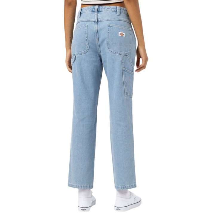 DICKIES PANTS ELLENDALE DENIM VINTAGE AGED BLUE - DK0A4XEKC151