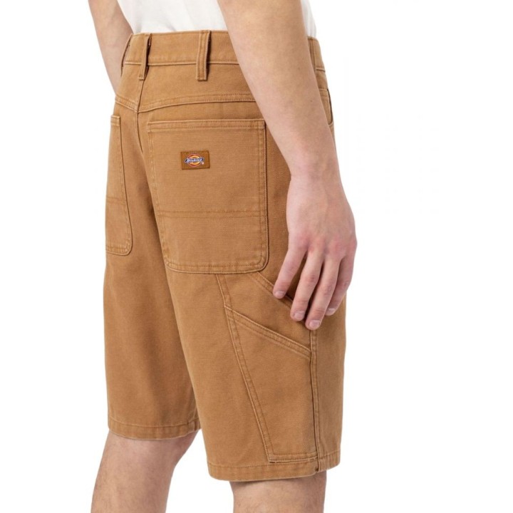 DICKIES SHORTS M DUCK CARPENTER STONE WASHED BROWN DUCK - DK0A4XNGC411