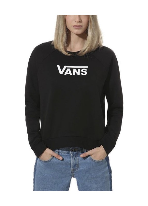 Vans Γυναικείο Φούτερ BOXY Black flying  -VN0A47THBLK