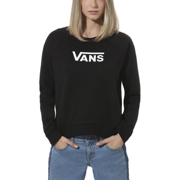 Vans Γυναικείο Φούτερ BOXY Black flying  -VN0A47THBLK