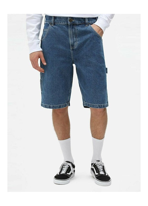 DICKIES DENIM SHORTS M GARYVILLE CLASSIC BLUE - DK0A4XCKCLB1