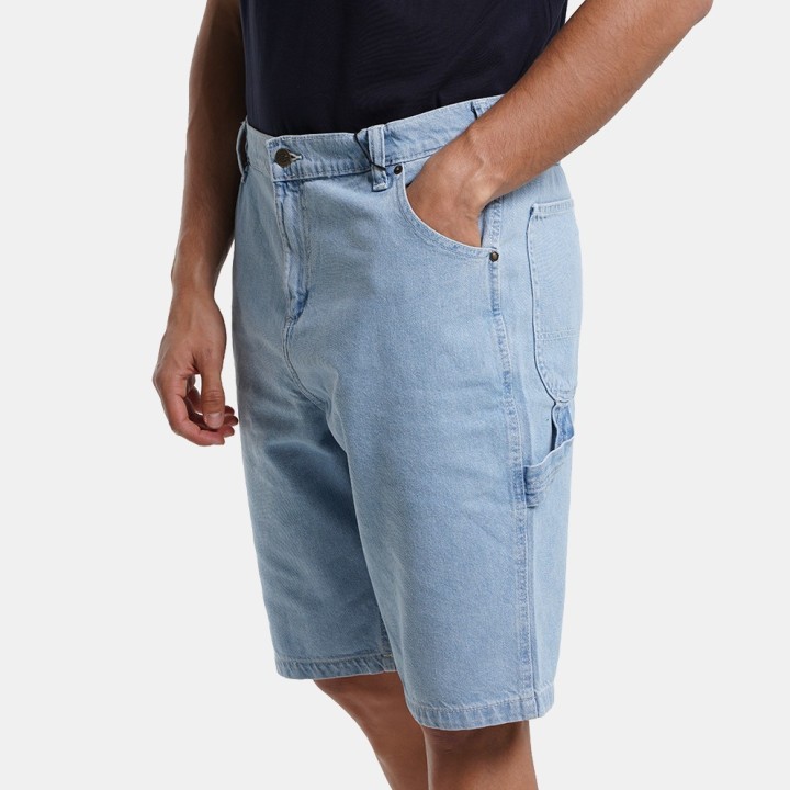 DICKIES Shorts Denim M Garyville Vintage Aged Blue - DK0A4XCKC151