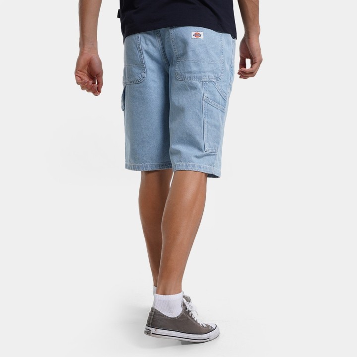 DICKIES Shorts Denim M Garyville Vintage Aged Blue - DK0A4XCKC151