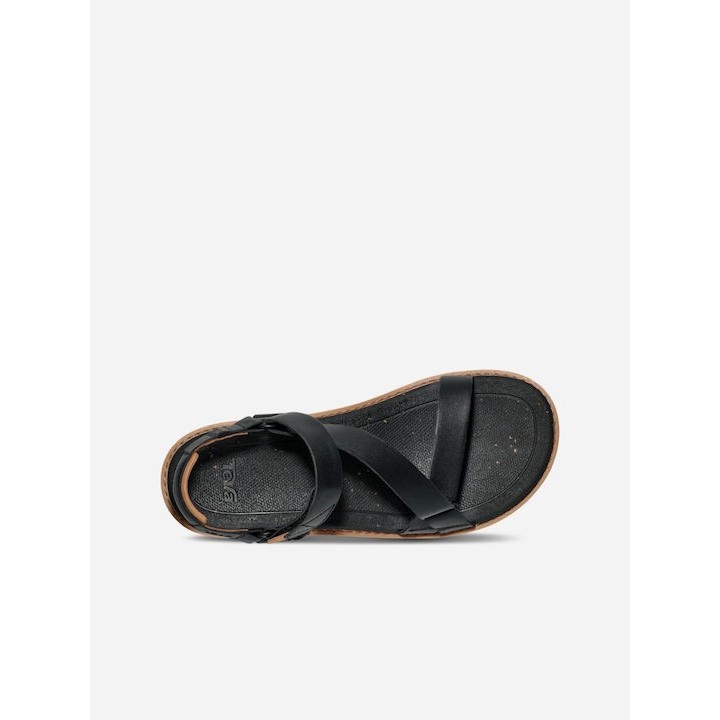 Teva Madera Wedge BLK Plattform Sandals - 1151015-BLK