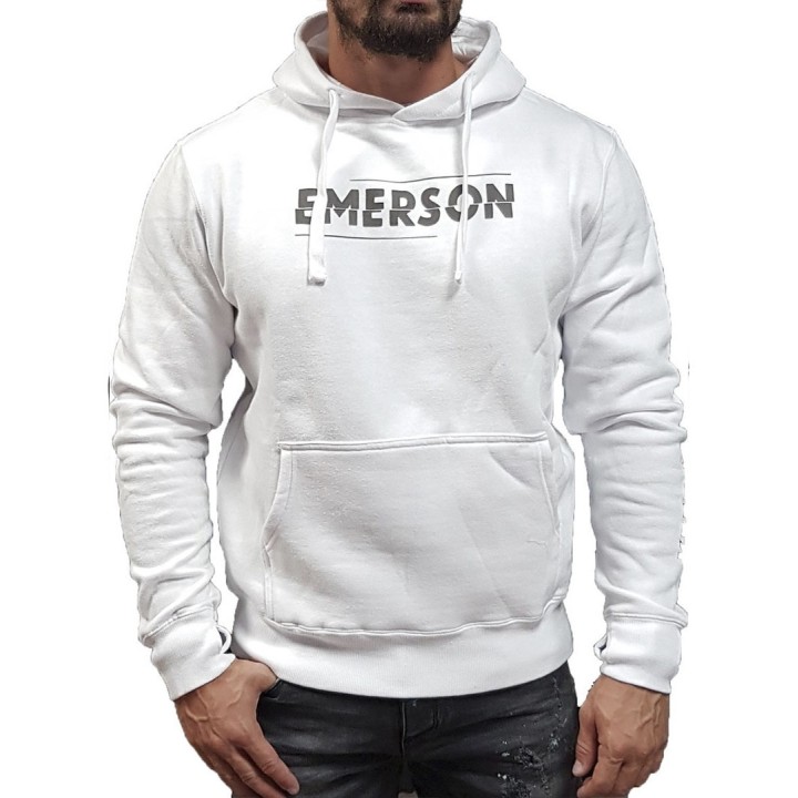 Emerson Ανδρικό Φούτερ Άσπρο  - EM20.84