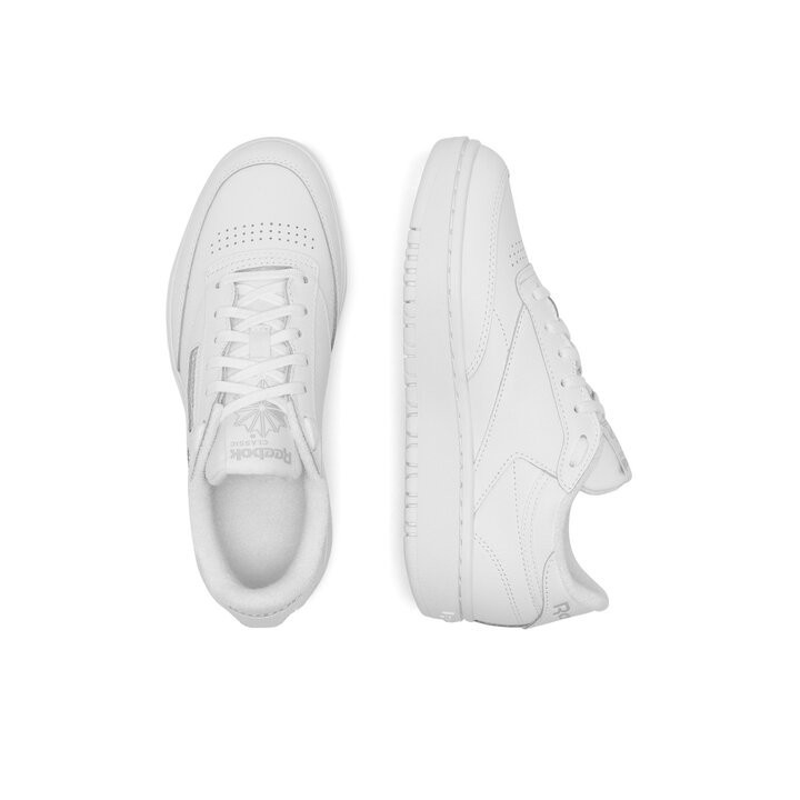 Reebok Club C Double Γυναικεία Sneakers Cloud White/Cool Grey - 100006321W