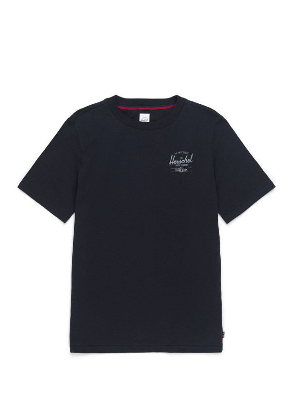 Herschel  MEN'S TEE SAM BACK Black - 50027-00381 | urbanfashion.gr