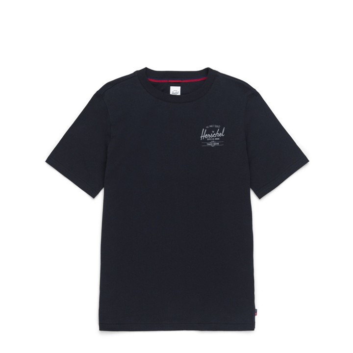 Herschel  MEN'S TEE SAM BACK Black - 50027-00381 | urbanfashion.gr