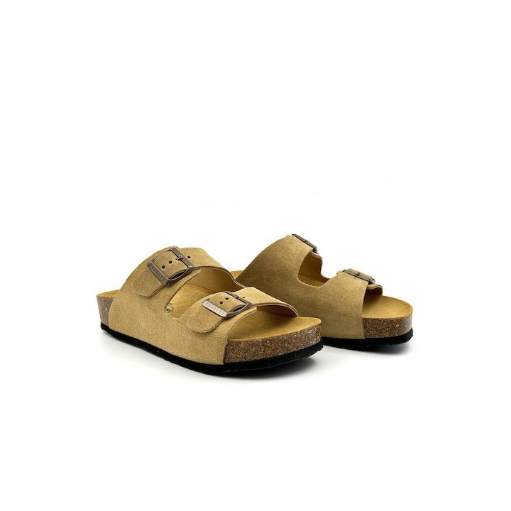 Plakton Eva AFELPADO Tan Sandals - 340010-tan