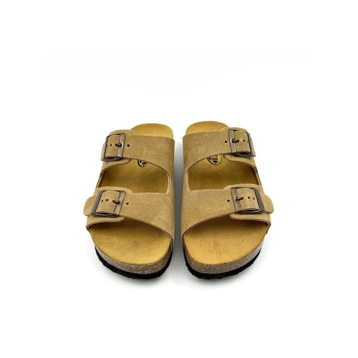 Plakton Eva AFELPADO Tan Sandals - 340010-tan
