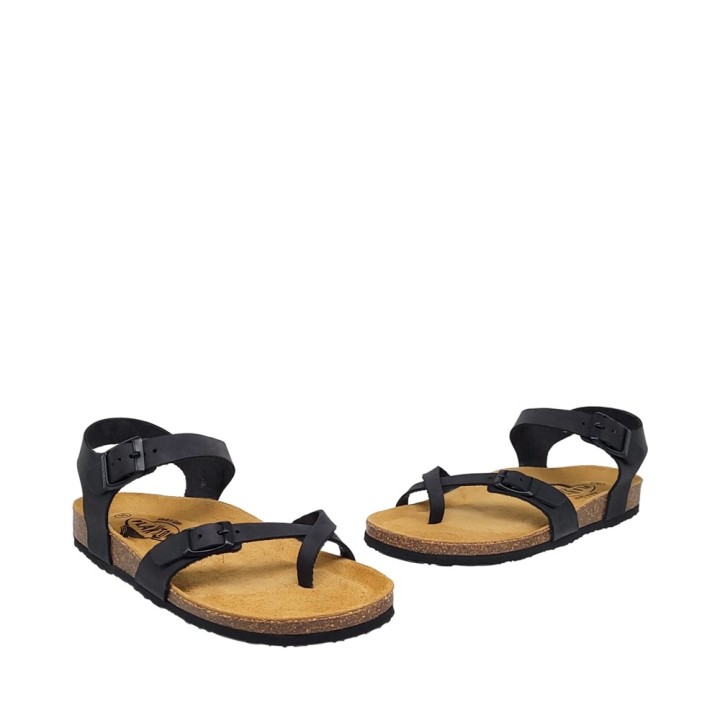 Plakton Eva APURE Negro Sandals - 181016-negro