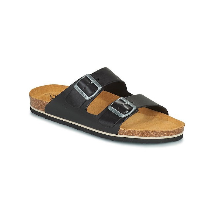 Plakton Memory Escama APURE Leather Negro Sandals - 175857-negro