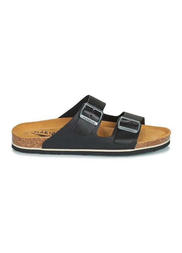 Plakton Memory Escama APURE Leather Negro Sandals - 175857-negro