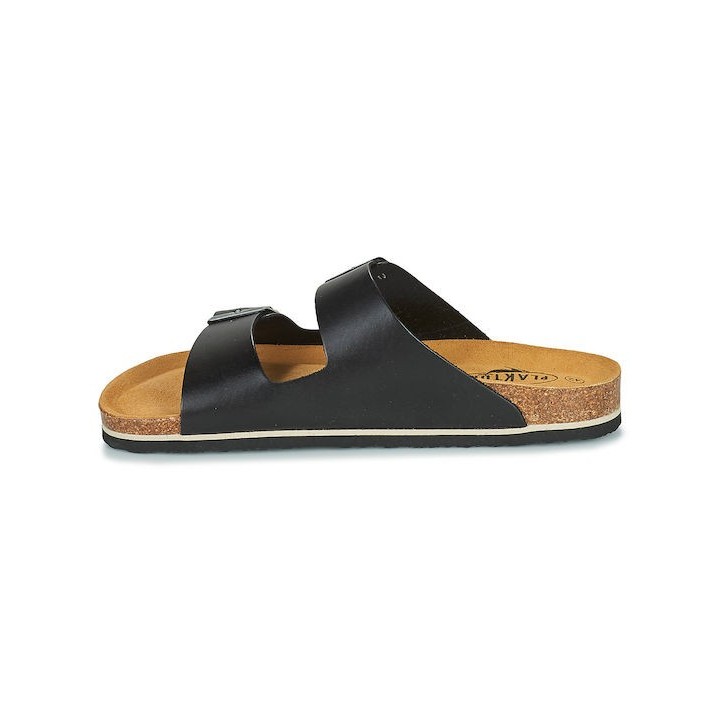Plakton Memory Escama APURE Leather Negro Sandals - 175857-negro