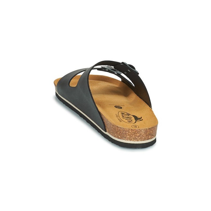 Plakton Memory Escama APURE Leather Negro Sandals - 175857-negro