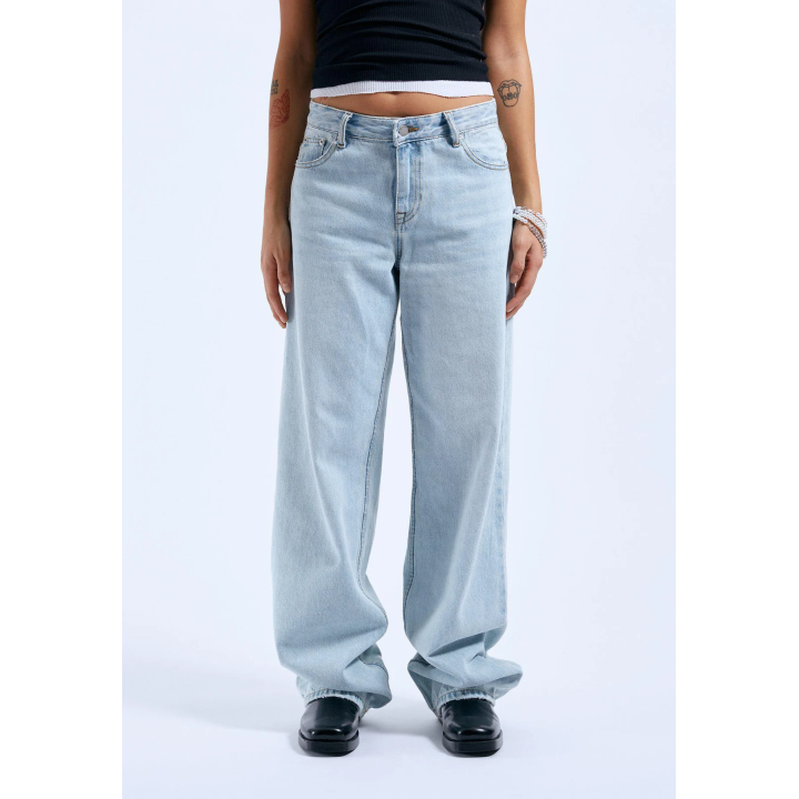 Dr Denim Pants Canyon Pale Worn Hill Denim - 2310103