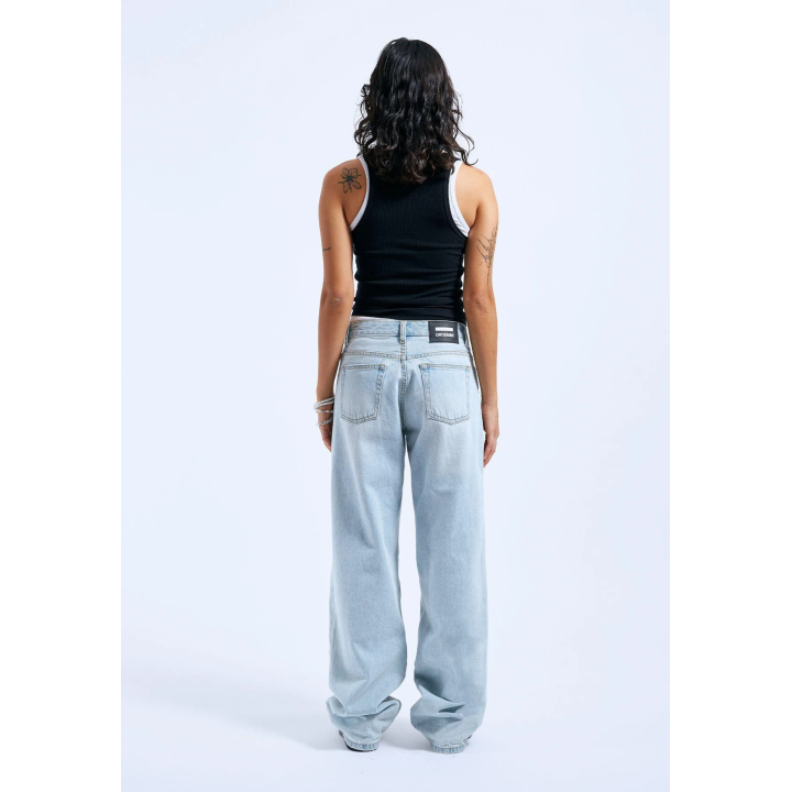 Dr Denim Pants Canyon Pale Worn Hill Denim - 2310103
