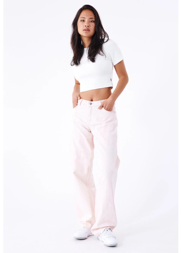 Dr Denim Marble Pink Hill Denim Pants - 2310103