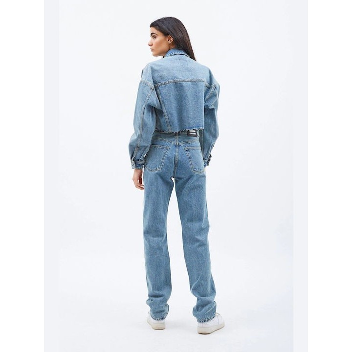 Dr Denim Jacket Sandi Stream Light Worn - 2311101
