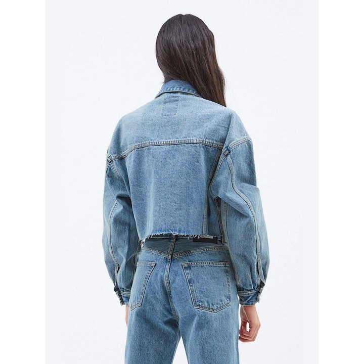 Dr Denim Jacket Sandi Stream Light Worn - 2311101