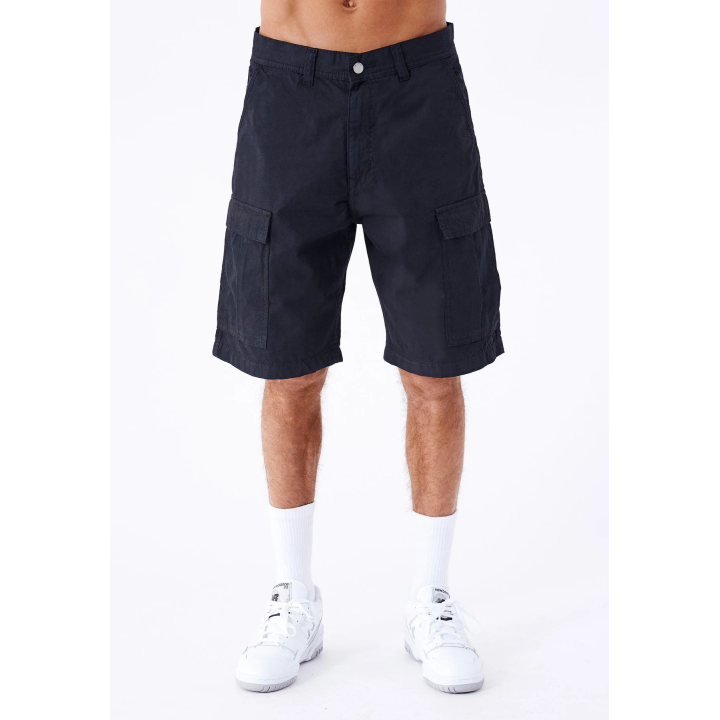 Dr Denim Shorts Black Hakim Cargo - 2410112