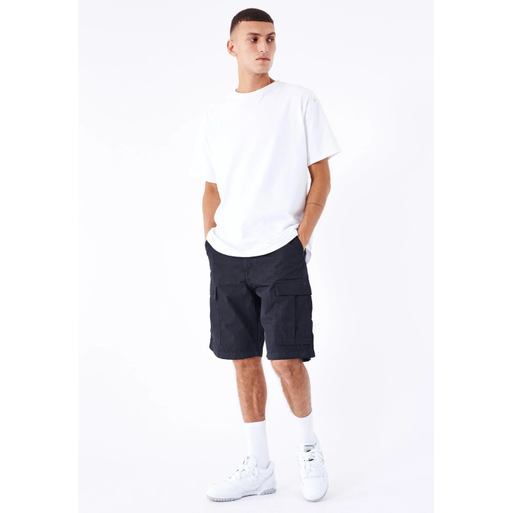 Dr Denim Shorts Black Hakim Cargo - 2410112