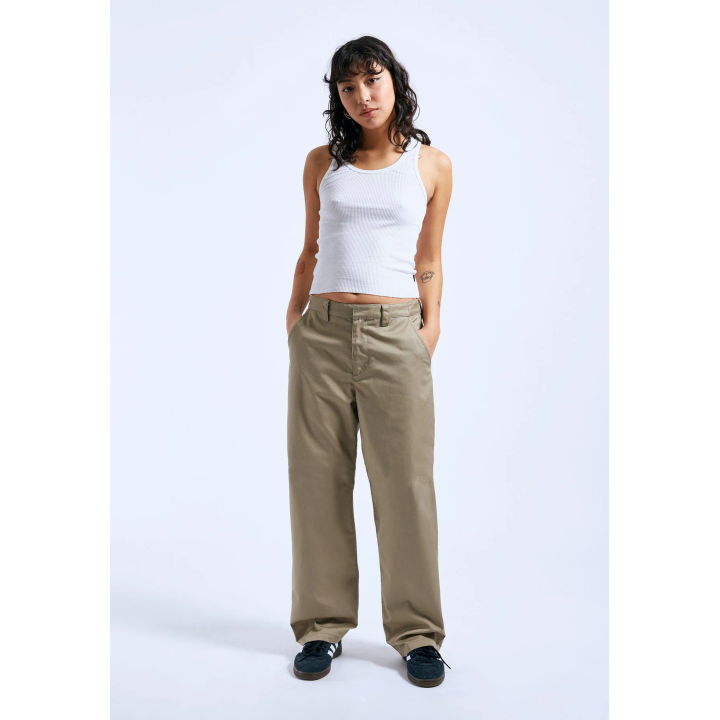 Dr Denim Pants Hill Khaki - 2410113699